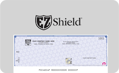 EZShield cheque Image